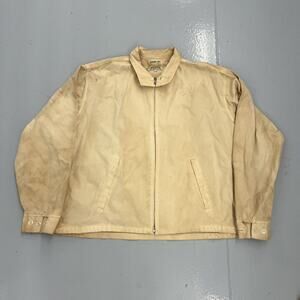 Vintage 70s Pro Jac Cream Boxy Cotton Jacket